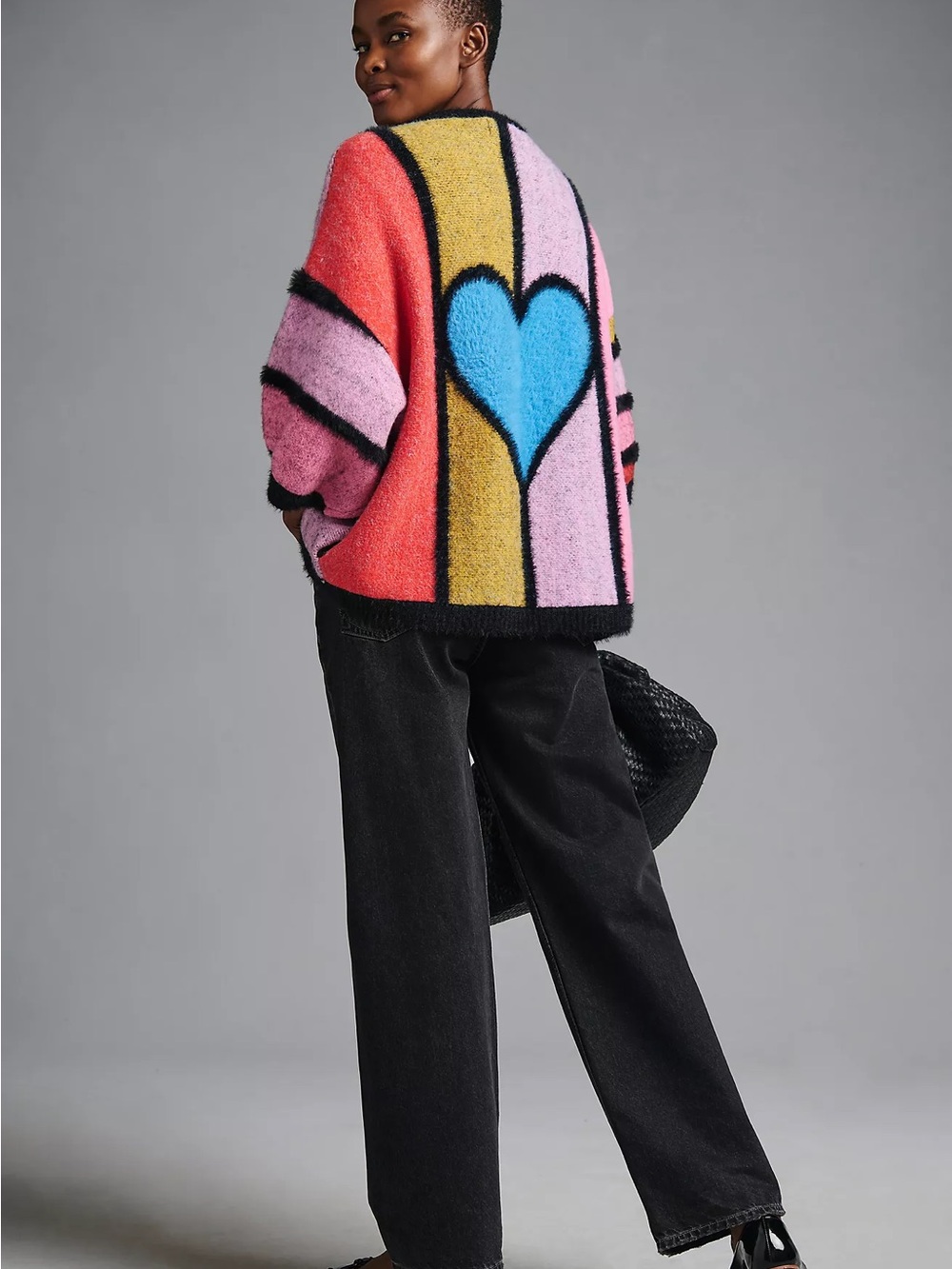 Bel Kazan Graphic Heart Kimono